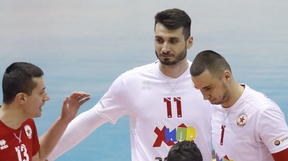 Волейболистът на ЦСКА Венцислав Георгиев се присъедини към подготовката на
