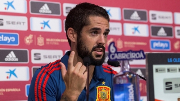 Футболистът на националния отбор на Испания Иско изрази мнението си