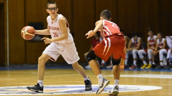 Националният отбор по баскетбол за момчета до 14 години спечели