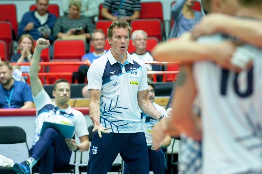 Селекционерът на националния волейболен отбор на Финландия Туомас Самелвуо коментира