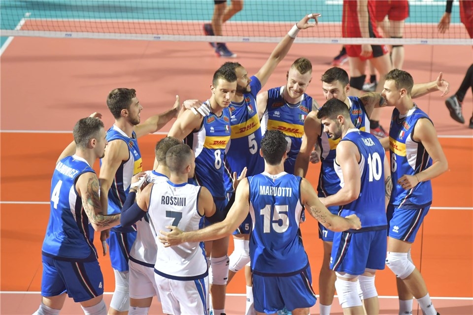 Националният волейболен отбор на Италия започна по възможно най добрия начин