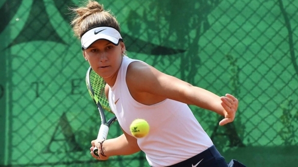 Младата надежда на българския тенис Гергана Топалова се класира за