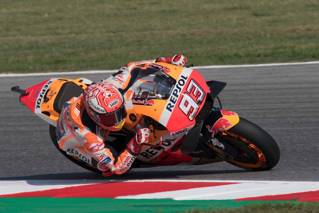 Лидерът в генералното класиране на MotoGP Марк Маркес проведе частен