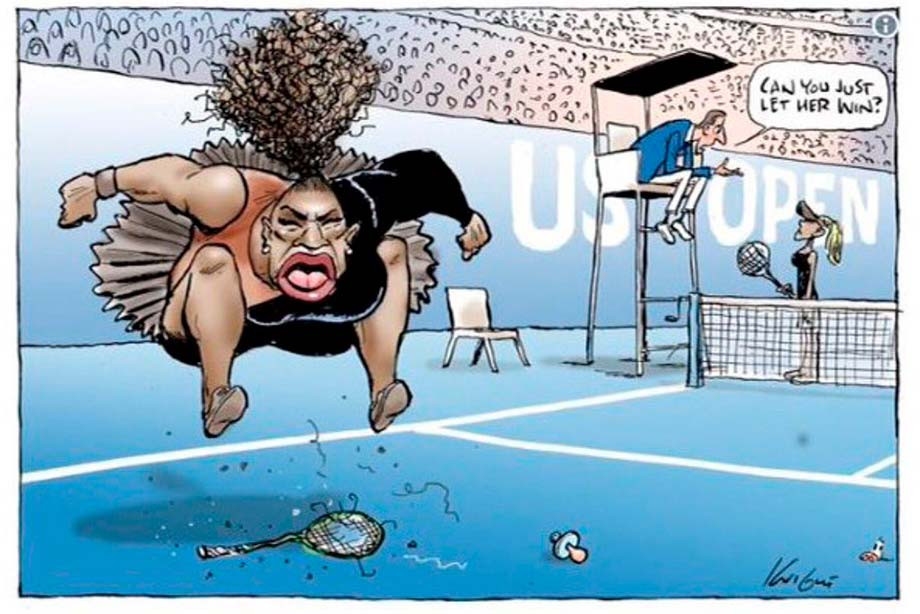 Карикатурист от Австралия предизвика нов скандал около Серина Уилямс Повод