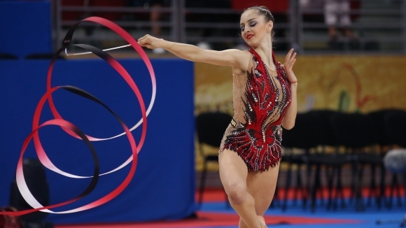Дебютантката на световно първенство по художествена гимнастика Боряна Калейн изигра