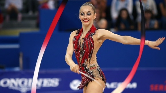 Дебютантката на България на Световно първенство по художествена гимнастика Боряна