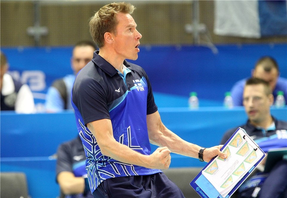 Треньорът на националния волейболен отбор на Финландия Туомас Самелвуо коментира