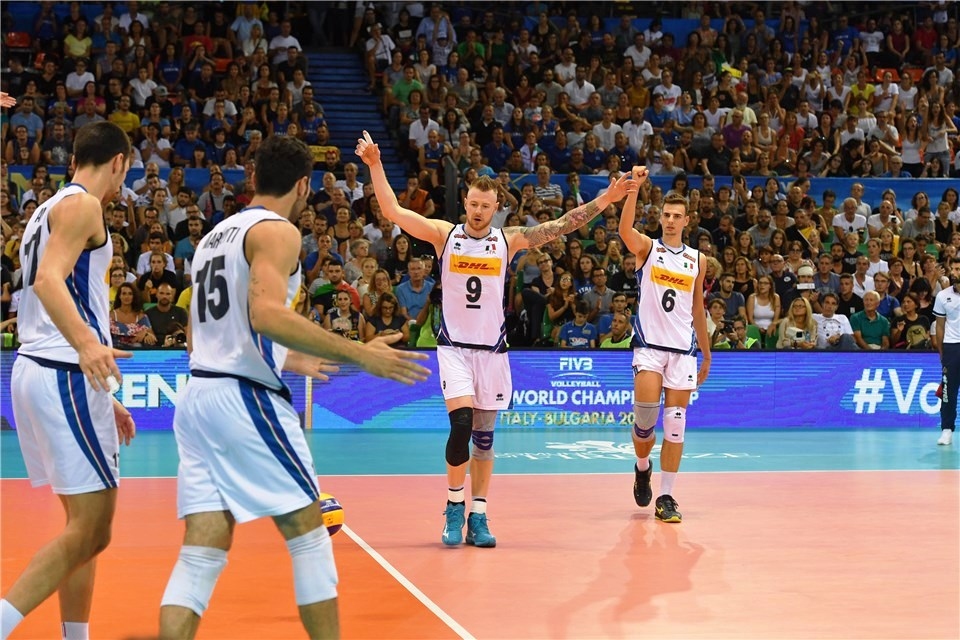 Националният волейболен отбор на Италия записа 4 а поредна победа и