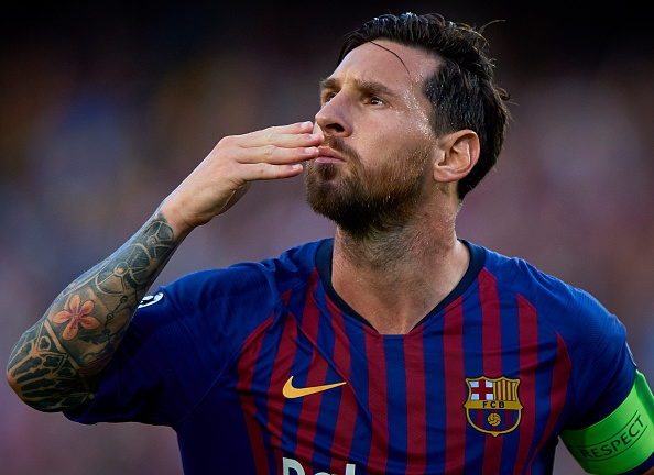 Суперзвездата на Барселона Лионел Меси започна ударно кампанията в Шампионската