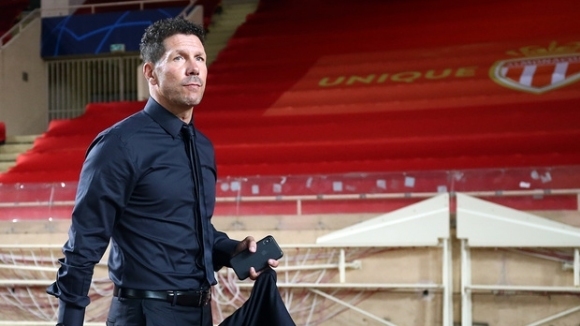 Наставникът на Атлетико Мадрид Диего Симеоне отново не можеше да