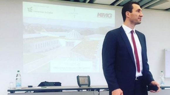 Легендарният украинска боксьор Владимир Кличко двукратен световен шампион в супертежка