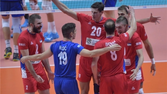 Националният волейболен отбор на Сърбия направи сериозна крачка към класиране