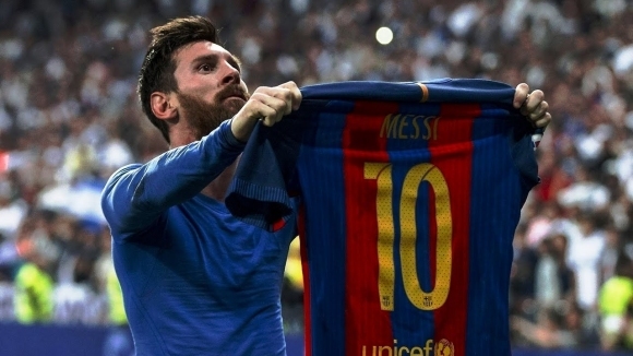 Суперзвездата и легенда на Барселона Лионел Меси имаше повод за