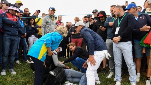 Неприятен инцидент беляза първия ден от най-дългоочаквания голф турнир в