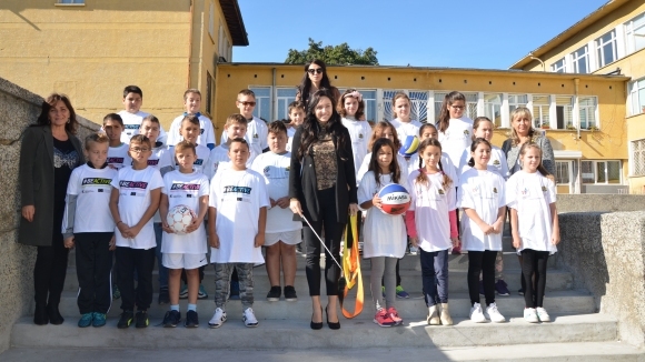 Златната Ренета Камберова посети Плевен във връзка с Европейската седмица