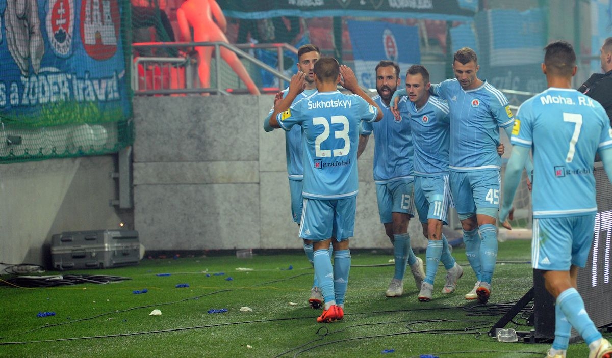 Отборът на Слован Братислава постигна ценен успех с 2 1 като