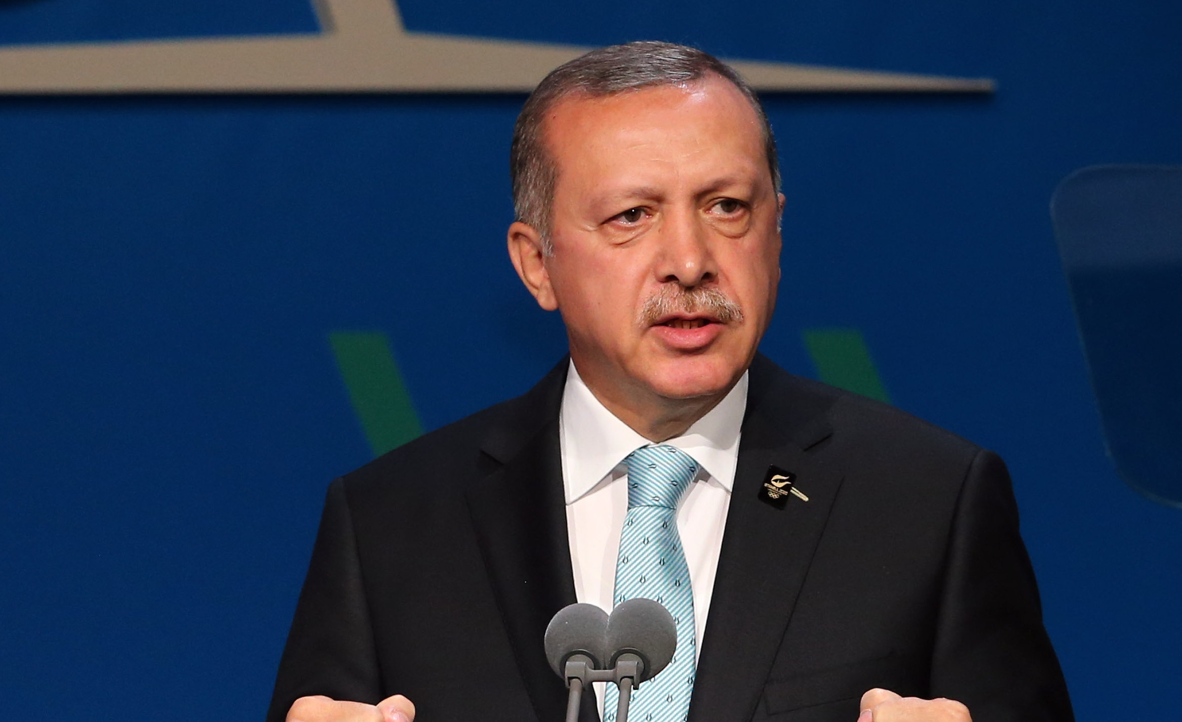 Турският президент Реджеп Тайип Ердоган осъди днес в края на
