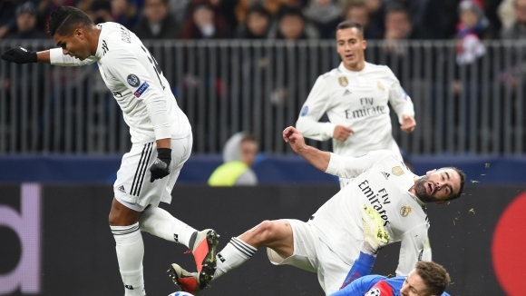 Европейският клубен шампион Реал Мадрид прекъсна серията си от 29