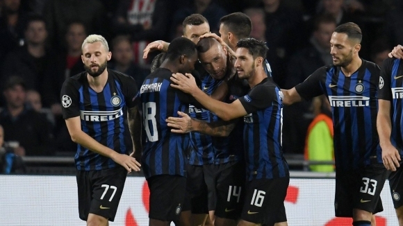 Във втори пореден мач от Шампионската лига Интер се поздрави