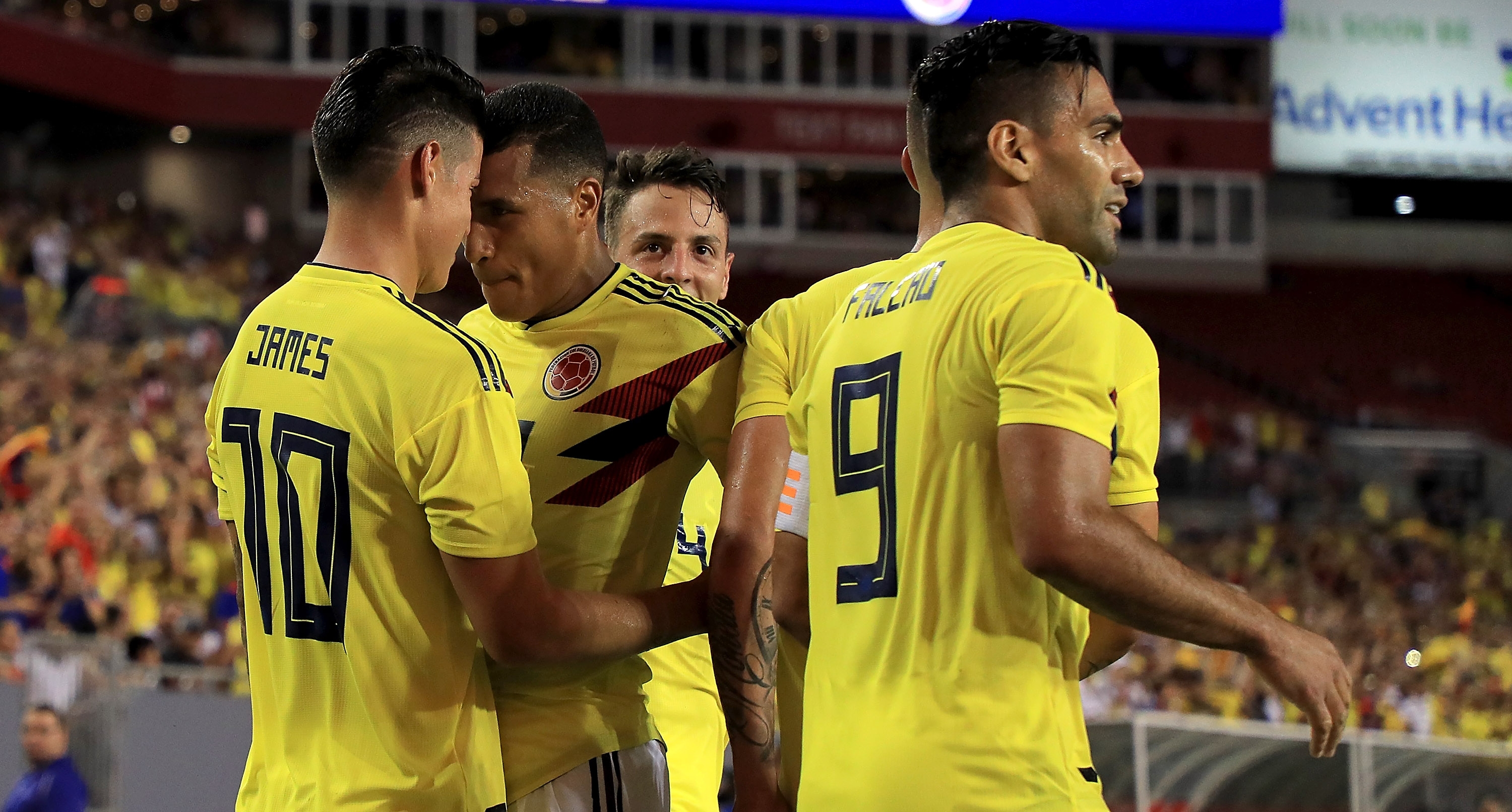 Колумбия победи САЩ в контролна среща играна на стадион Реймънд