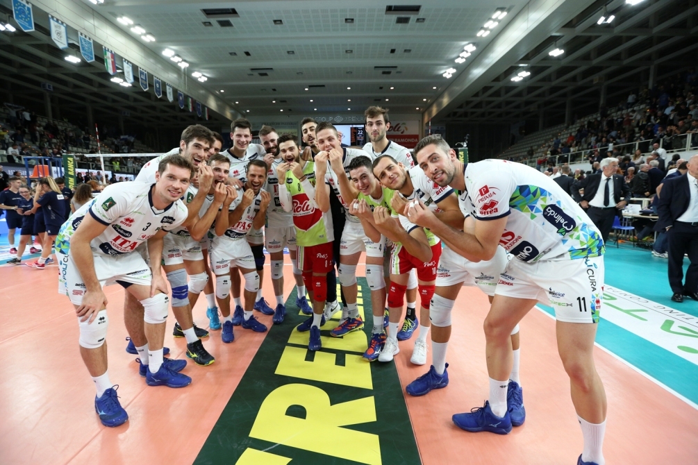 Волейболният гранд Итас Тренто стартира с чиста победа новия сезон