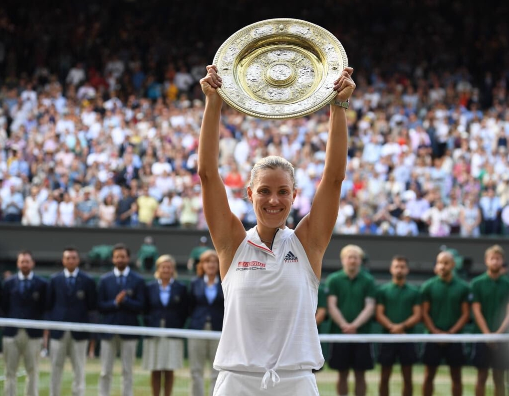 Шампионката от Откритото първенство на Великобритания по тенис Анжелик Кербер