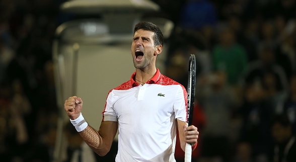 Устремилият се към първото място в световната ранглиста Новак Джокович