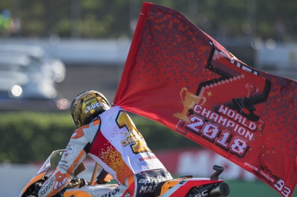 Пилотът на Honda Марк Маркес се присъедини към списъка с