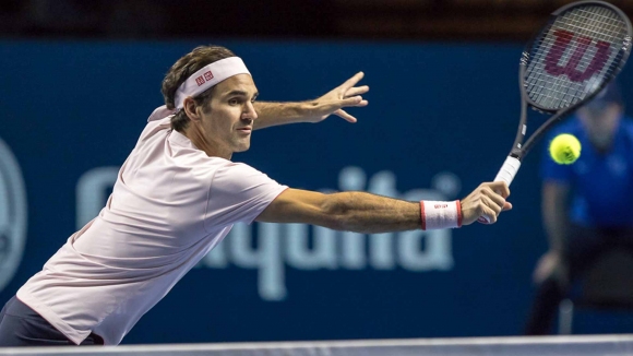 Роджър Федерер имаше тежък мач в първия кръг на турнира