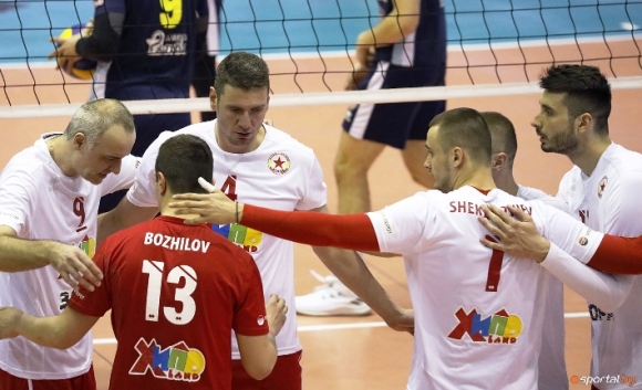 Волейболният отбор на ЦСКА записа втора победа в Суперлигата на