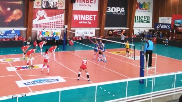 Волейболният отбор на ЦСКА започна с победа новото първенство при