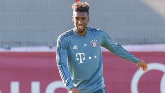 Нападателят Кингсли Комaн отново тренира в Байерн Мюнхен след като