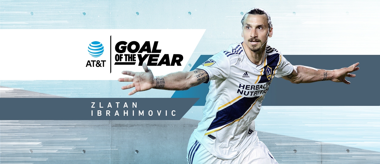 Гол на Златан Ибрахимович за ЛА Галакси срещу Лос Анджелис