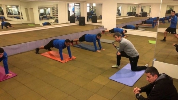 Възстановителна тренировка след спаригна с Черноморец Балчик имаха днес футболистите