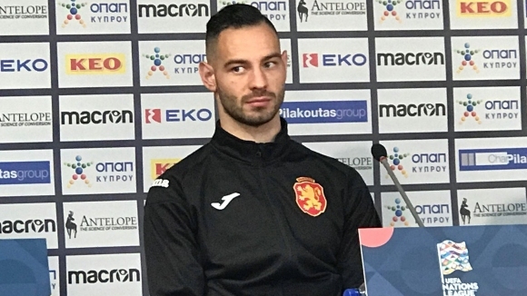 Полузащитникът на българския национален отбор по футбол Симеон Славчев коментира
