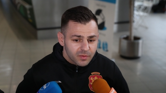 Нападателят на националния отбор на България Спас Делев говори