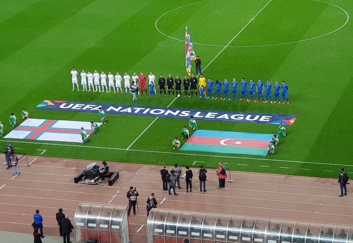 Азербайджан победи с 2 0 Фарьорските острови и записа първа домакинска