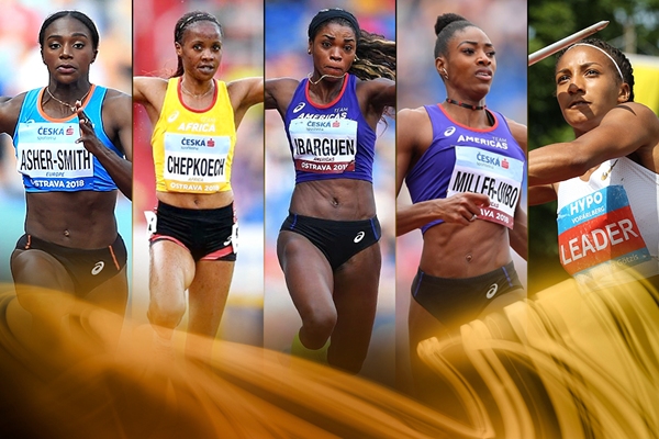 Международната асоциация на атлетическите федерации IAAF обяви петте финалистки за