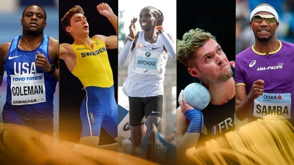 Международната асоциация на атлетическите федерации IAAF обяви списъка с петимата