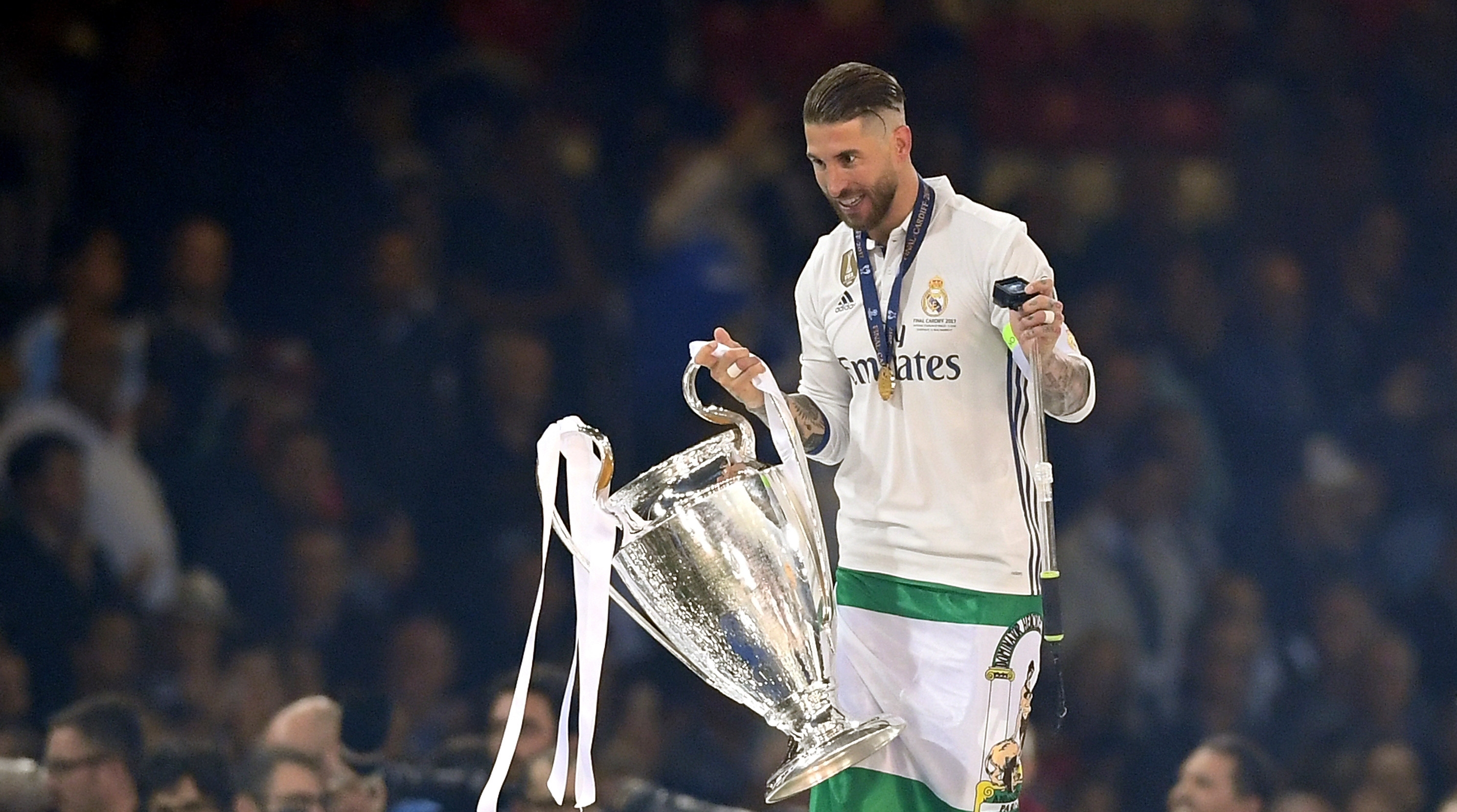 Капитанът на Реал Мадрид Серхио Рамос е известният футболист който