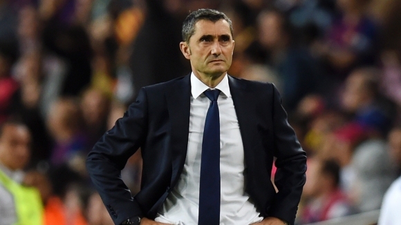 Треньорът на Барселона Ернесто Валверде очаква труден мач срещу Атлетико