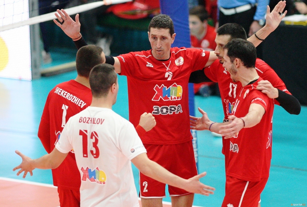 Мъжкият волейболен отбор на ЦСКА постигна 4-а поредна и общо