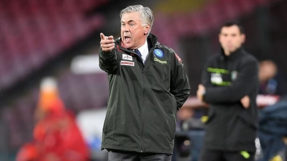 Наставникът на Наполи Карло Анчелоти в никакъв случай не се