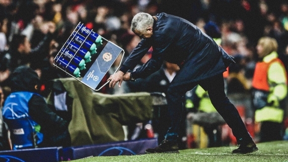 Мениджърът на Манчестър Юнайтед Жозе Моуриньо буквално подивя след гола