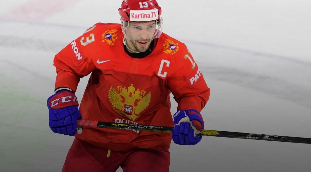 Олимпийският шампион по хокей на лед с тима на Русия