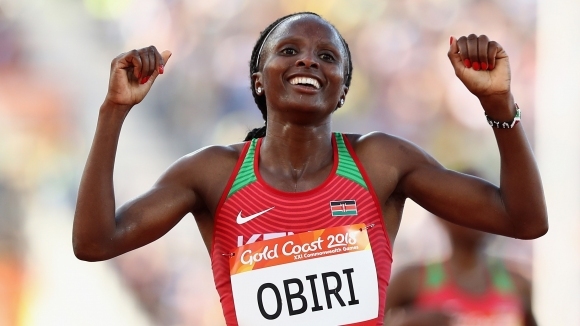 Световната и африканска шампионка на 5000 метра Хелън Обири взе