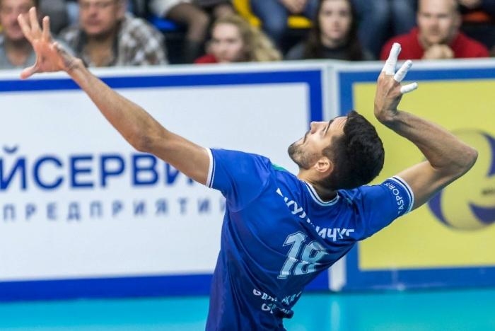 Най-резултатният волейболист в Суперлигата на Русия за изминалия сезон Раманас