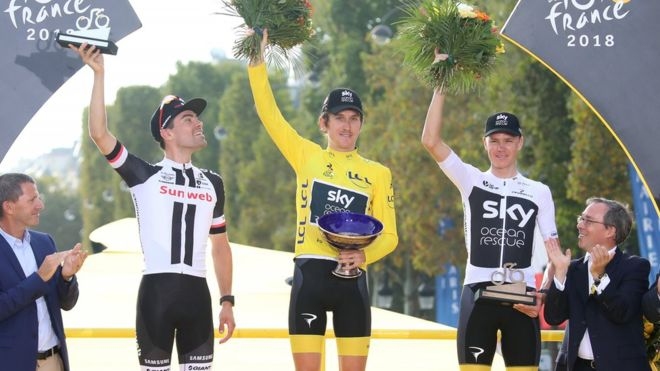 Герайнт Томас получи нов трофей за победата в Тур дьо