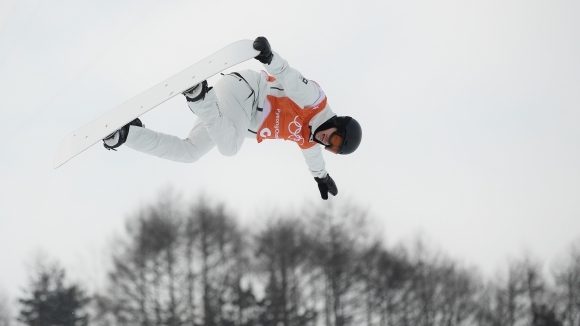 Швейцарският състезател по сноуборд Юрий Подладчиков който спечели златния медал
