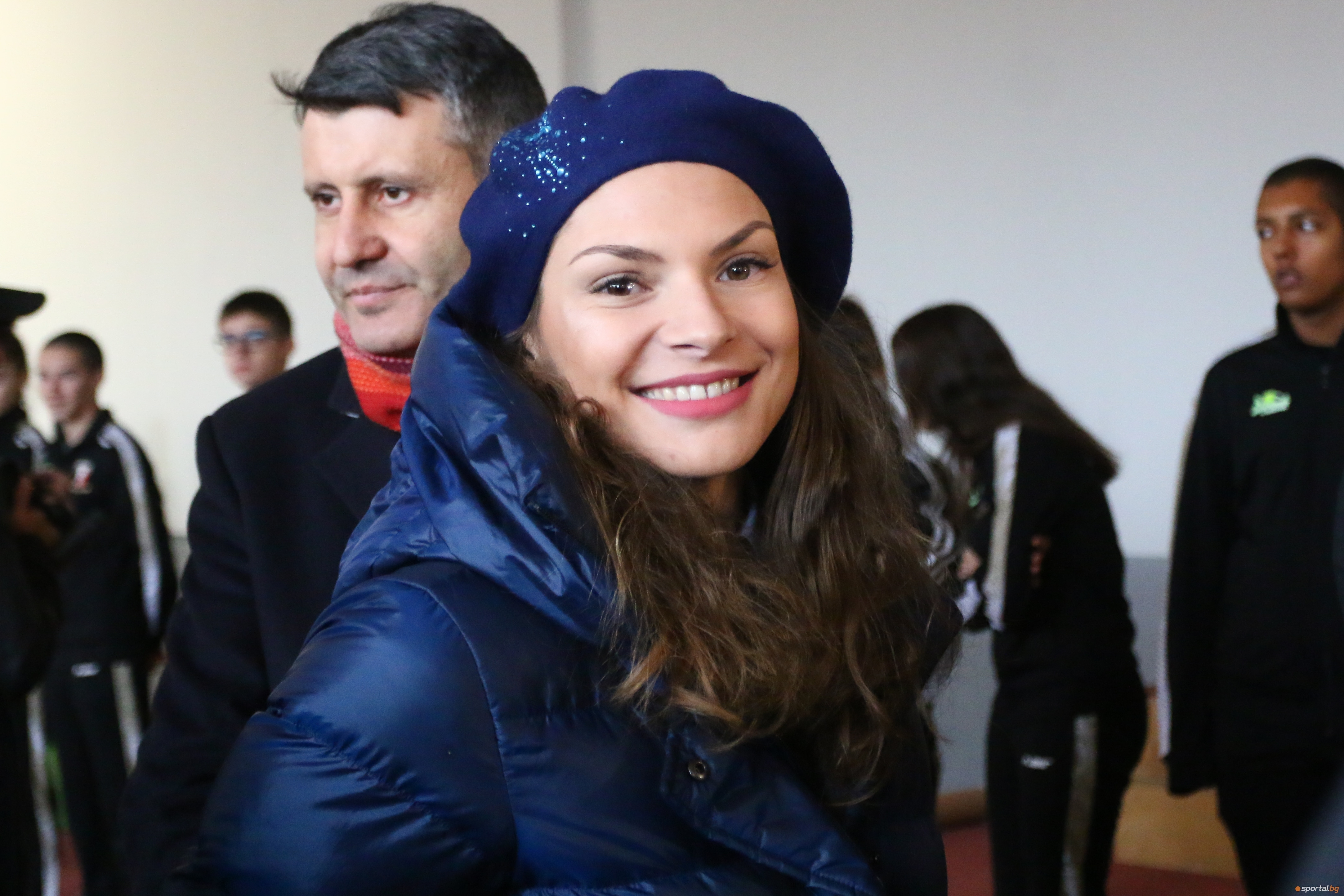 Спортист №1 на България за 2015 година Габриела Петрова тренира